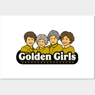 golden girls vintage Posters and Art